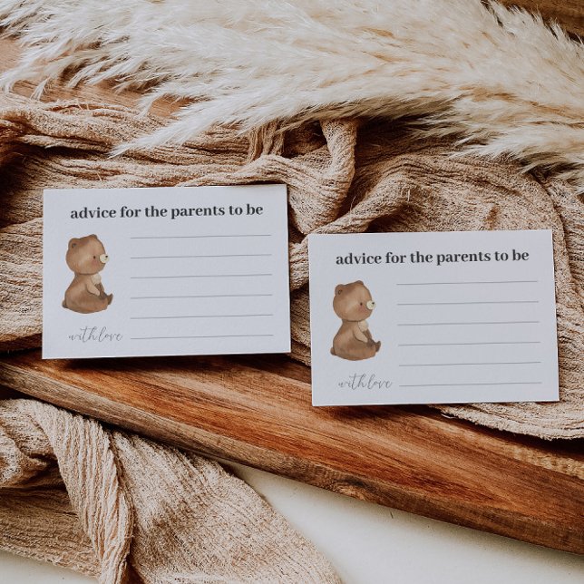 Conseils D'Ours Pour Les Cartes Parentales (Créateur téléchargé)