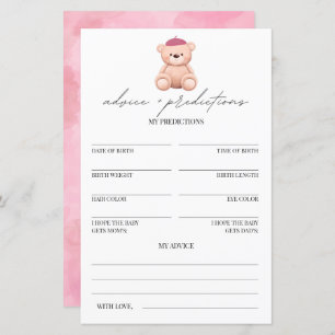 Conseils et prédictions Bonjour Bebe Baby shower