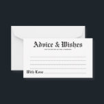 Conseils et souhaits Carte Mariage gothique<br><div class="desc">N'hésitez pas à personnaliser et à customiser ce conseil et souhaite une carte de mariage gothique. Les options de modification sont disponibles.</div>