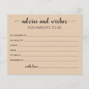 Conseils et souhaits modifiables pour les parents