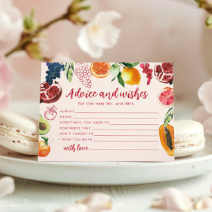 Conseils et vœux Fruits Off the Market Mariage
