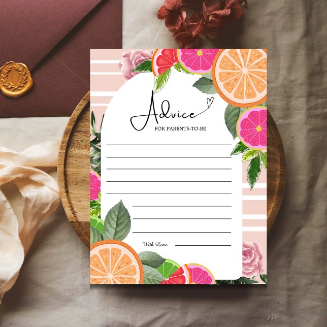 Conseils floraux agrumes pour les parents à être (Créateur téléchargé)