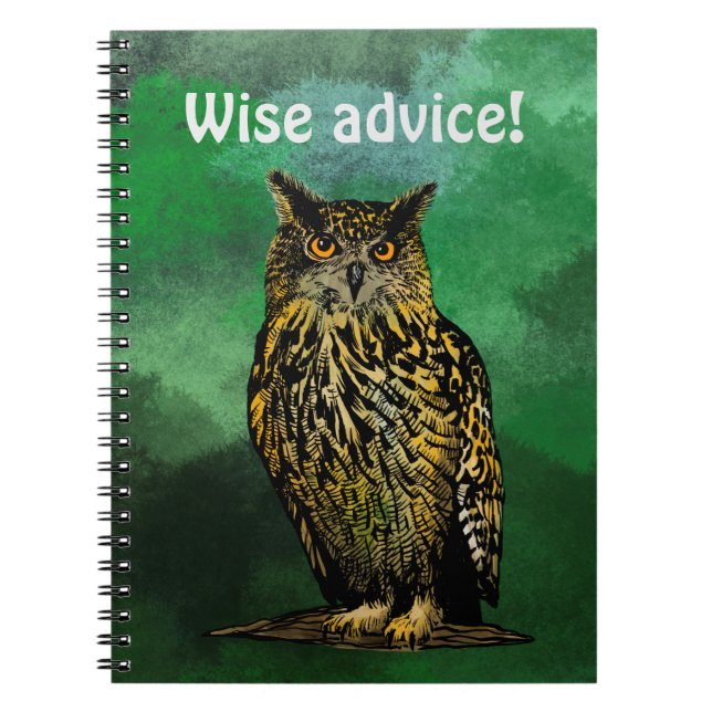 Conseils judicieux Carnet Owl (Devant)