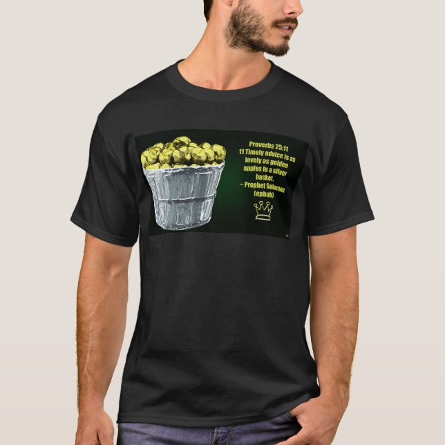Conseils opportuns Proverbe Tshirt (Devant)