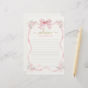 Conseils pour la maman à être carte