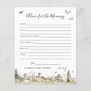 Conseils pour la maman Jeu de Baby Shower