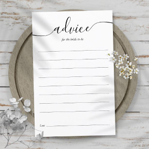 Conseils pour la mariée Carte de fete de mariage