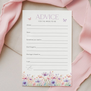 Conseils pour la mariée Jeu de baby shower papillo