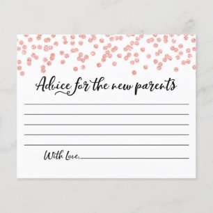 Conseils pour les nouveaux parents Carte Fête Baby