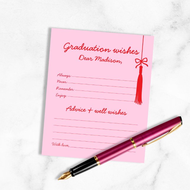 Conseils & Souhaits Pour Les Diplômés Police manus (Advice & Wishes For Graduate Handwritten Font)