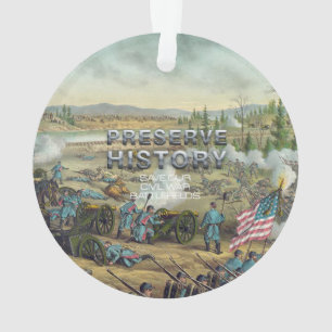 Conservation de champ de bataille de guerre civile