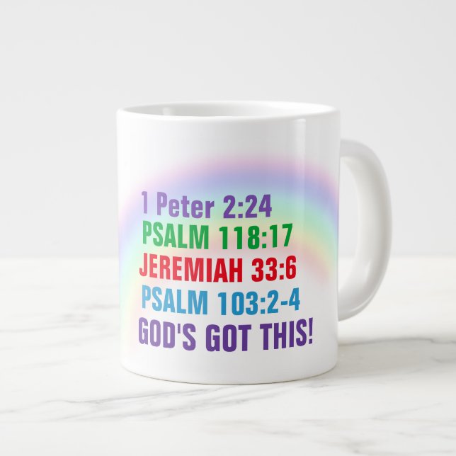 Conserver La Foi - Jumbo Mug (Devant droit)