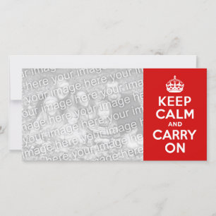 Conserver le calme et continuer sur Carte photo