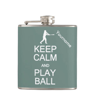 Conserver le calme et jouer Ball flacon personnali