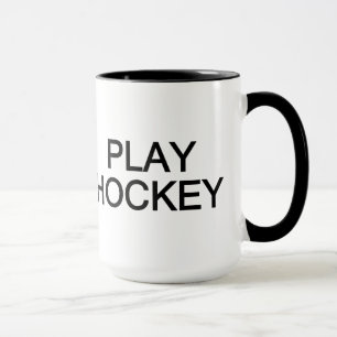 Conserver le calme et jouer Hockey tasse - choisir