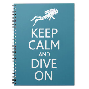 Conserver le calme et la plongée sur le carnet de