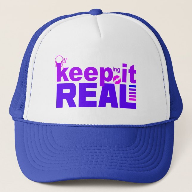 Conserver le casquette réel - choisissez la couleu (Devant)