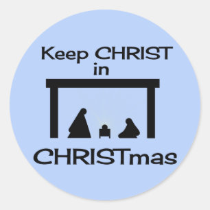 Conserver le CHRIST dans les Stickers CHRISTmas (2