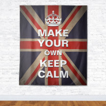 Conserver le Modèle calme - Tapisserie Union Jack