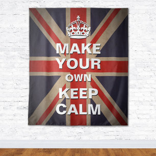 Conserver le Modèle calme - Tapisserie Union Jack 