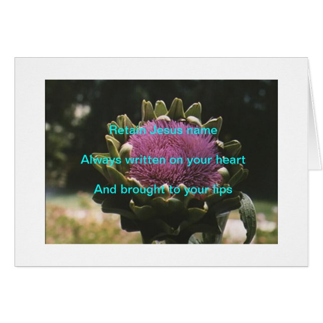 Conserver le nom de Jésus (Devant horizontal)