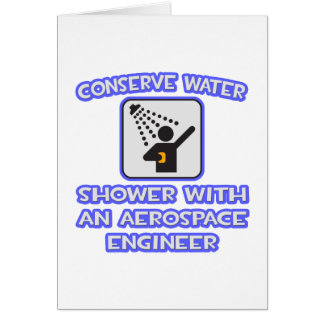 Conserver l'eau .. Douche avec ingénieur aérospati