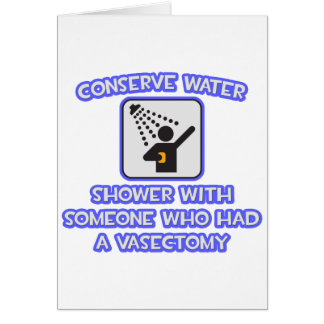 Conserver l'eau .. Douche avec quelqu'un .. Vasect