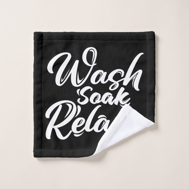 Conserver ou concevoir votre propre linge -Laver (Gant de toilette)