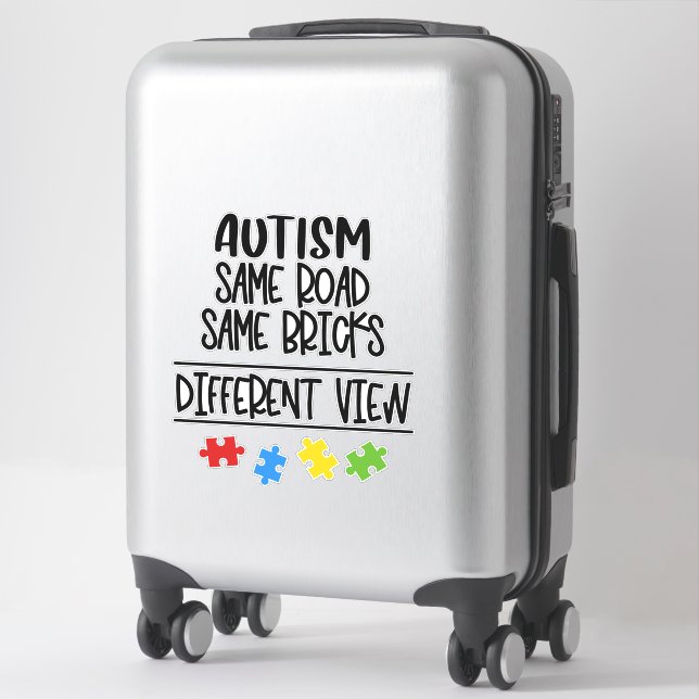 Conserver ou concevoir votre propre Sticker 14" x  (Sur valise)