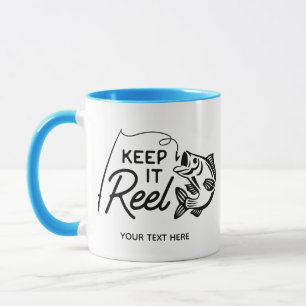 Conserver Reel Pêche Café Mug