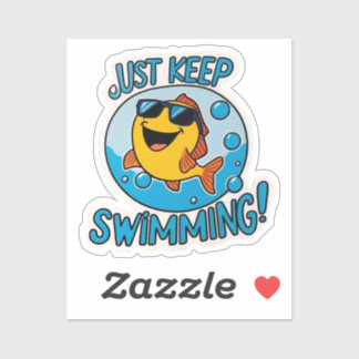 Conserver Sticker de natation