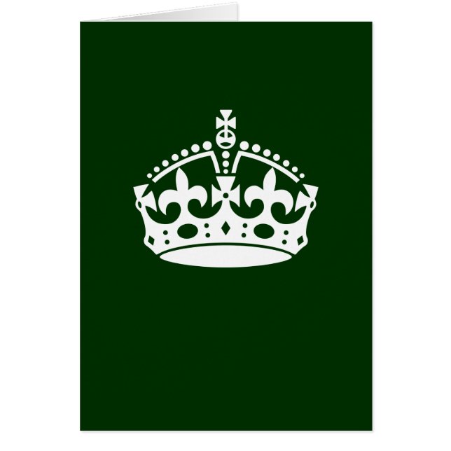 CONSERVEZ LE SYMBOLE DE LA COURONNE CALME sur la d (Devant)