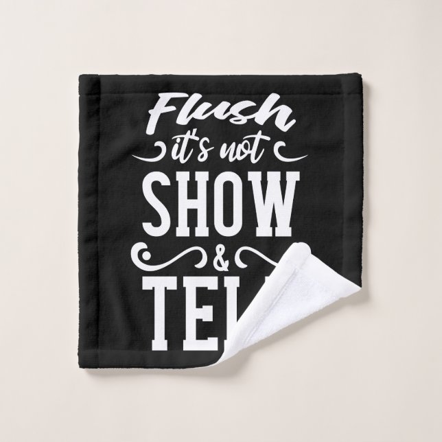 Conservez ou concevez votre propre  -Gant de toile (Gant de toilette)