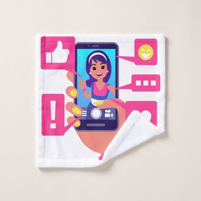 Conservez ou concevez votre propre gant de toilett (Gant de toilette)