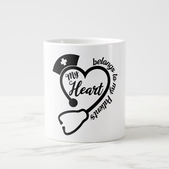 Conservez ou concevez votre propre  - Mug géant (Devant)