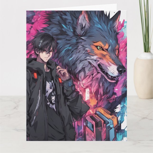 Conservez ou créez votre propre carte de voeux pli (Devant)