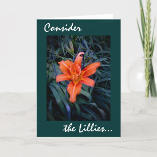 Considérez la carte de Lillies 22