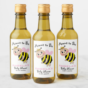 Consommation pour Baby shower Étiquette de boisso