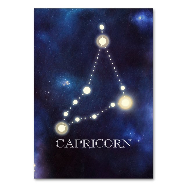Constellation | Capricorne | Numéro de table maria (Par défaut)
