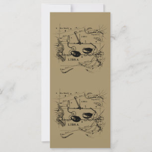 Constellation de librairie vintage style Hevelius