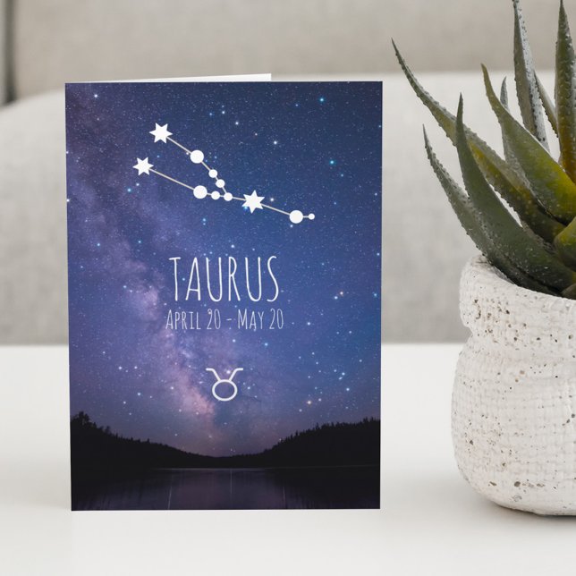 Constellation de Taurus Zodiac | Carte d'astrologi (Créateur téléchargé)
