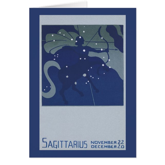 Constellation du Sagittaire Astrologie Zodiacale V (Devant)