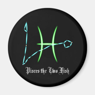 Constellation du zodiaque Poissons Aimant