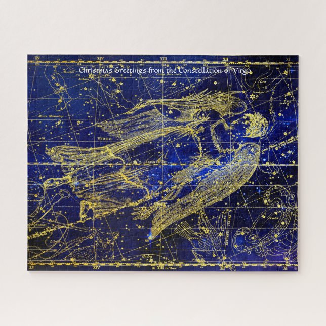 Constellation of Virgo Jigsaw Puzzle (Horizontal)