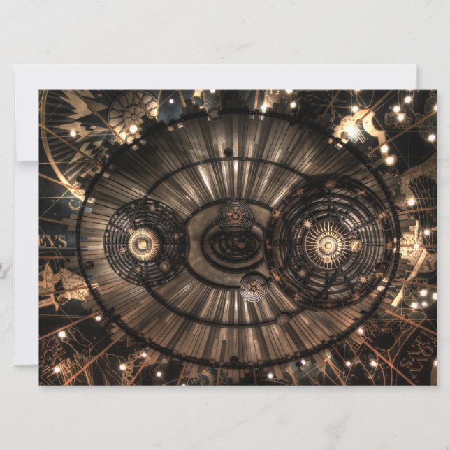 Constellations du Zodiaque Mécanique Steampunk (Devant)