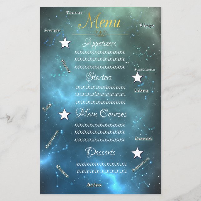 constellations zodiaques (Devant)