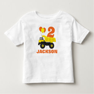 Construction 2e tenue d'anniversaire ・ T-shirt Tod