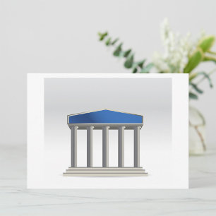 Construction avec des colonnes Invitations