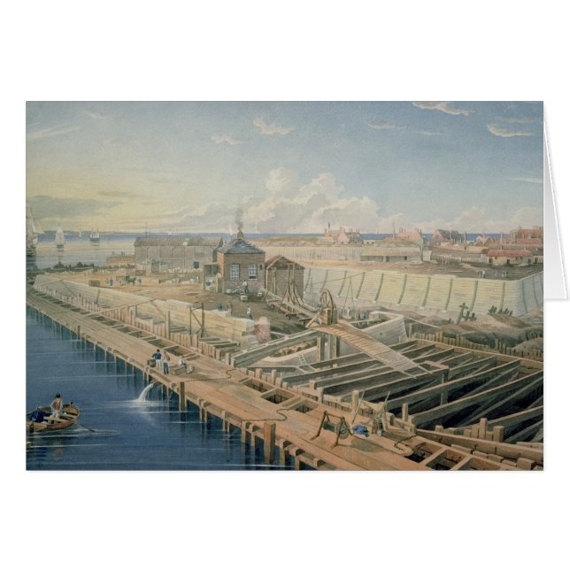 Construction des docks (Devant horizontal)