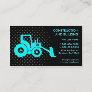 Construction et construction de cartes de visite p